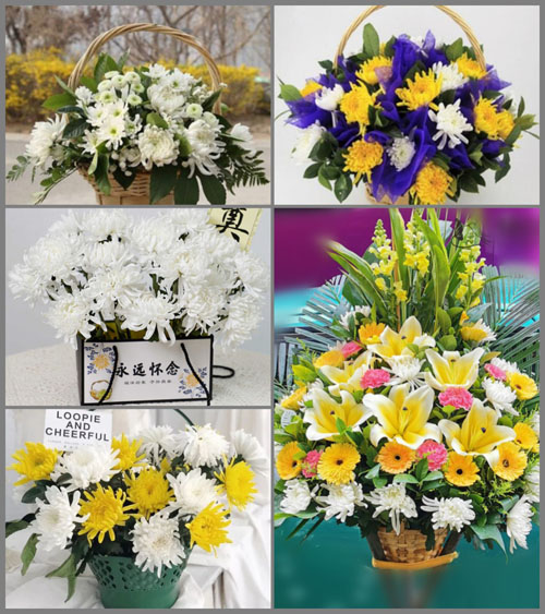 新疆伊犁州白事提篮配送